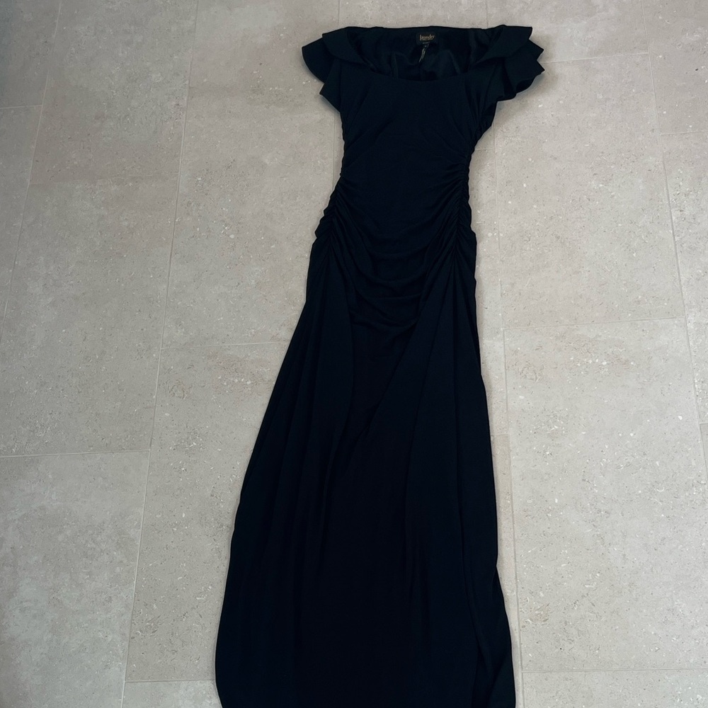 Laundry By Shelli Segal Black Maxi Dress - Picture 3 of 4